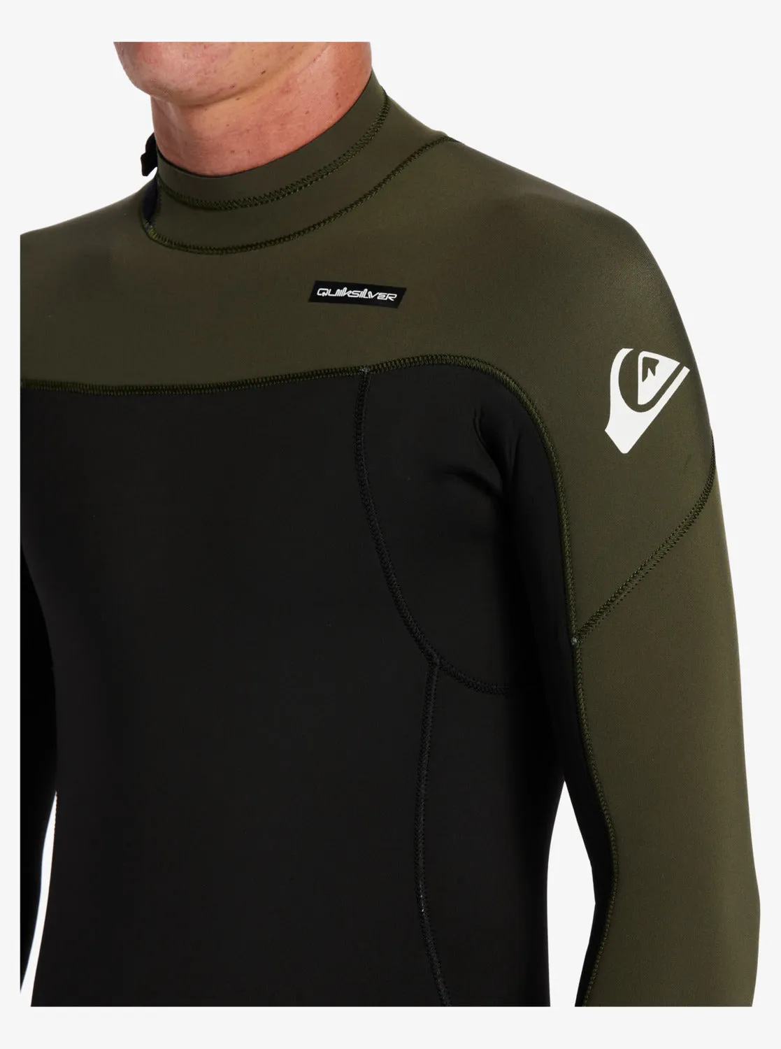 3/2mm Everyday Sessions Back Zip Wetsuit - Black/ Ash