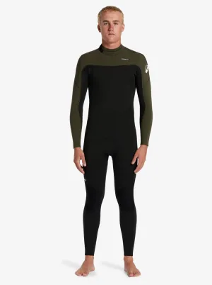 3/2mm Everyday Sessions Back Zip Wetsuit - Black/ Ash