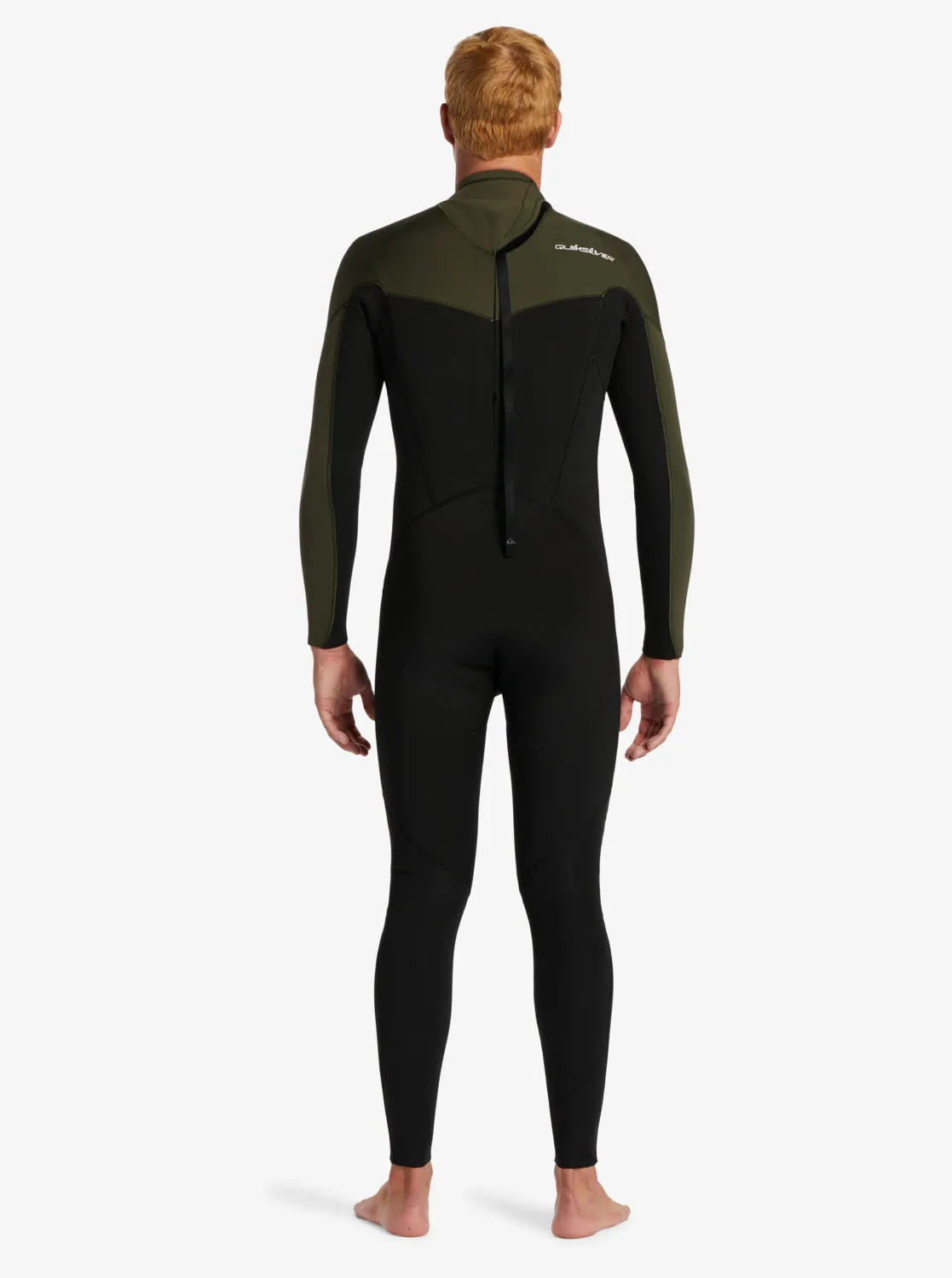 3/2mm Everyday Sessions Back Zip Wetsuit - Black/ Ash