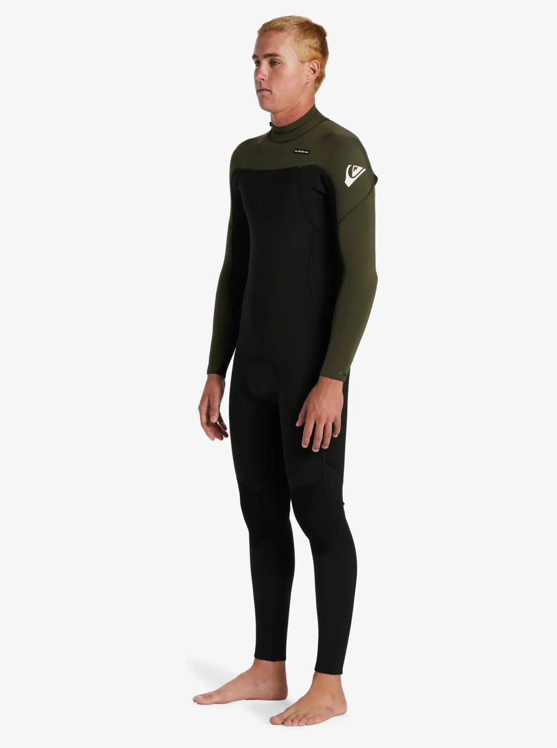 3/2mm Everyday Sessions Back Zip Wetsuit - Black/ Ash