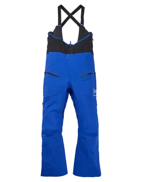 Burton Men's [ak]® Tusk Gore-Tex Pro 3L Hi-Top Snow Bib Pants - Jake Blue