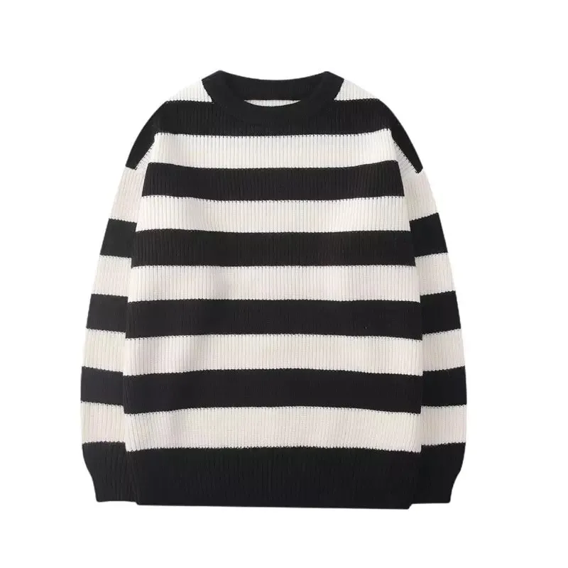 Classic Striped Knitted Sweater