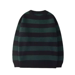 Classic Striped Knitted Sweater