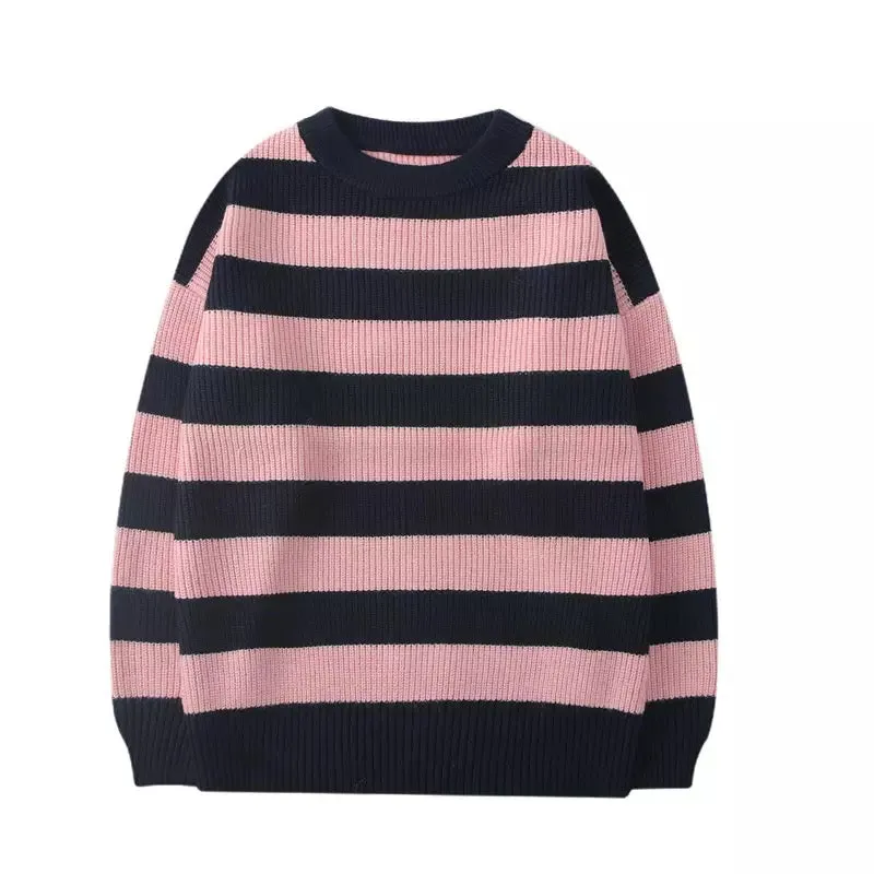 Classic Striped Knitted Sweater