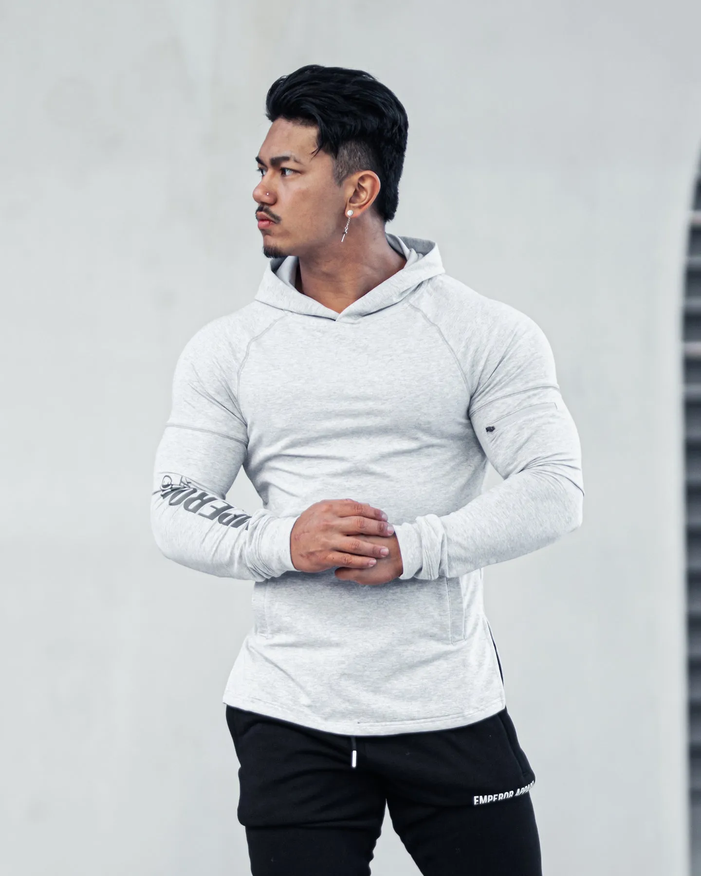 Emperor Apparel Noble Hoodie Light Grey