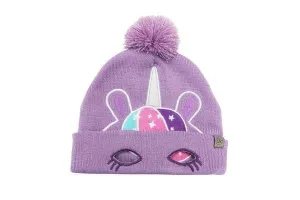 Flapjack Kids FJKKT782 Tuque Tricot Unicorn, M/L (2-6 Years)