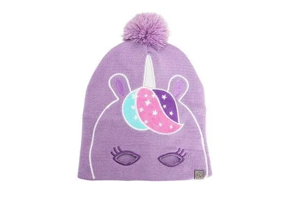 Flapjack Kids FJKKT782 Tuque Tricot Unicorn, M/L (2-6 Years)