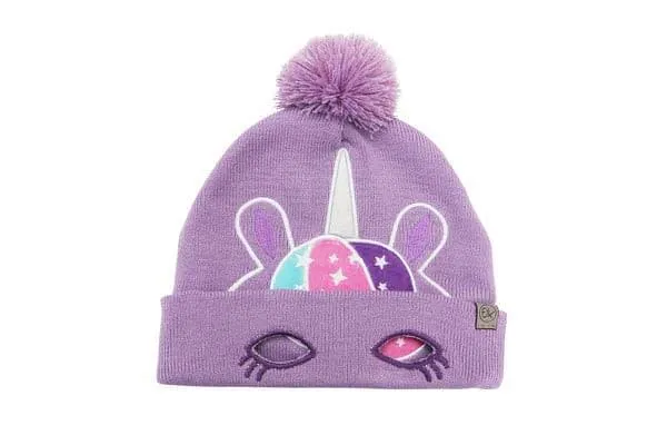 Flapjack Kids FJKKT782 Tuque Tricot Unicorn, M/L (2-6 Years)