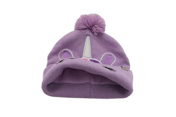 Flapjack Kids FJKKT782 Tuque Tricot Unicorn, M/L (2-6 Years)