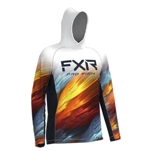 FXR Derby Air UPF PO Hoodie Inferno Optic