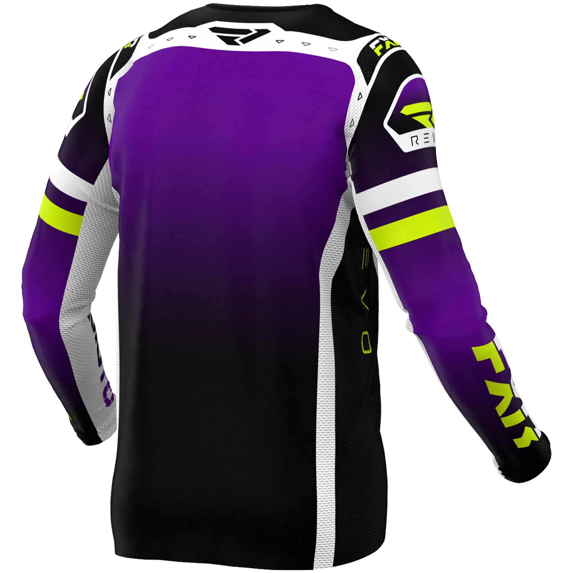 FXR  Revo Pro MX LE Jersey Lightweight Breathable Slim Fit Material Purple Reign