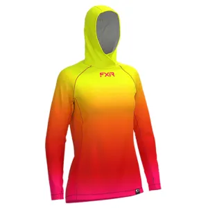 FXR Rush Air UPF PO Hoodie Surf Style Orange