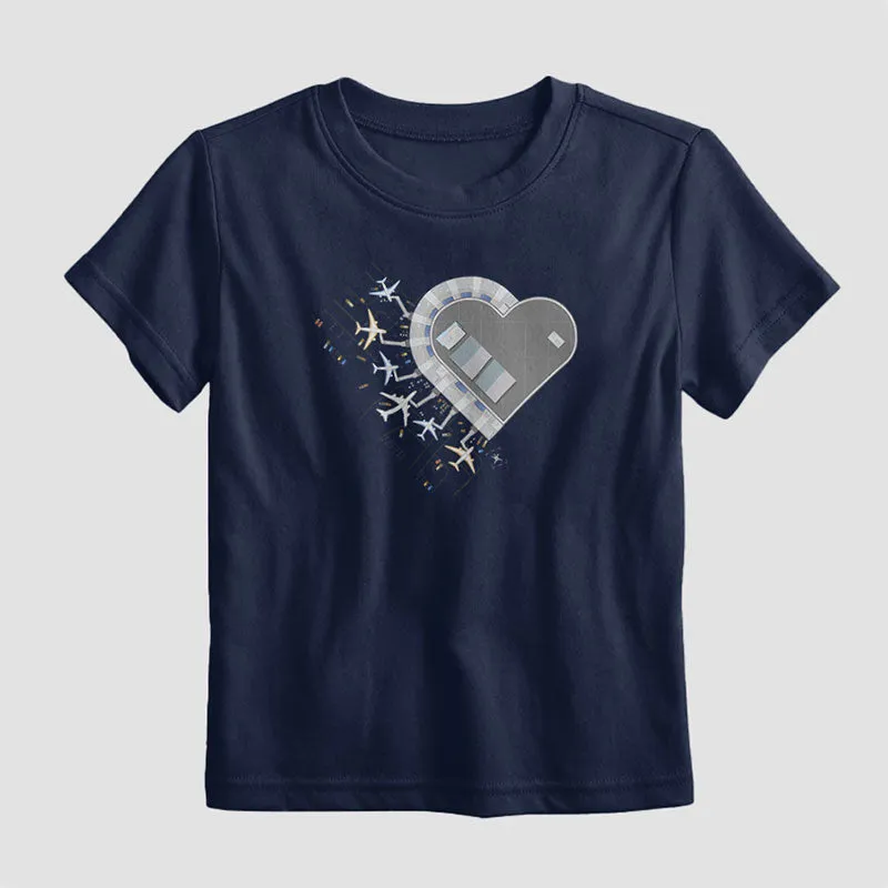 Heart Overhead - Kids T-Shirt