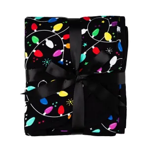 Holiday Lights | Double Layer Bamboo Toddler Blanket