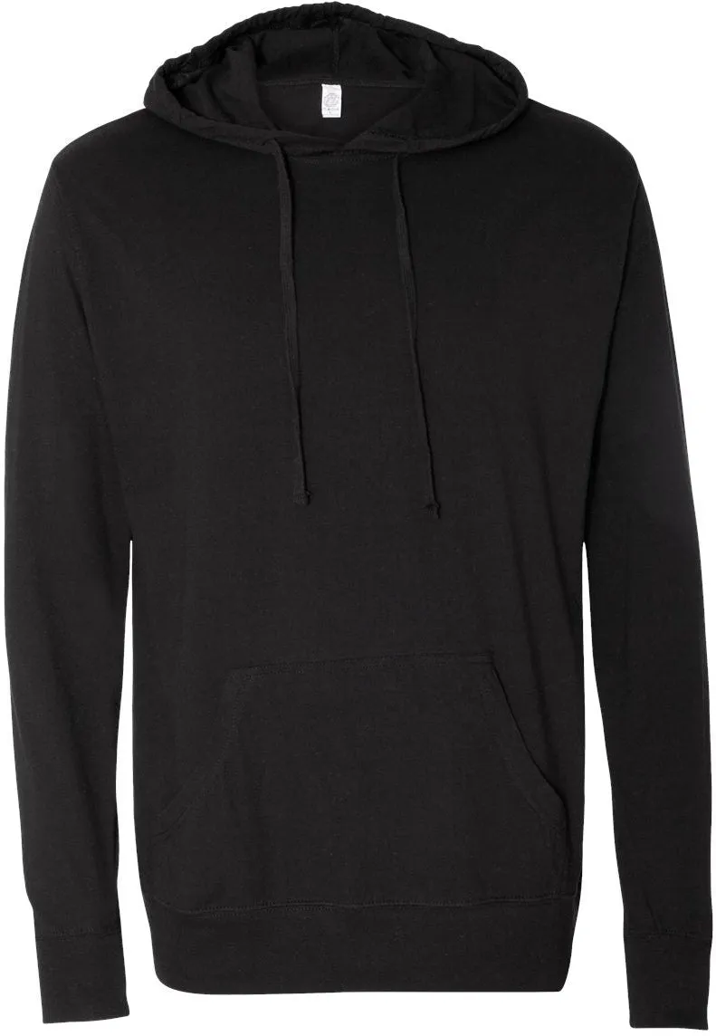 Independent Trading Co. Lightweight Hooded Pullover T-Shirt 