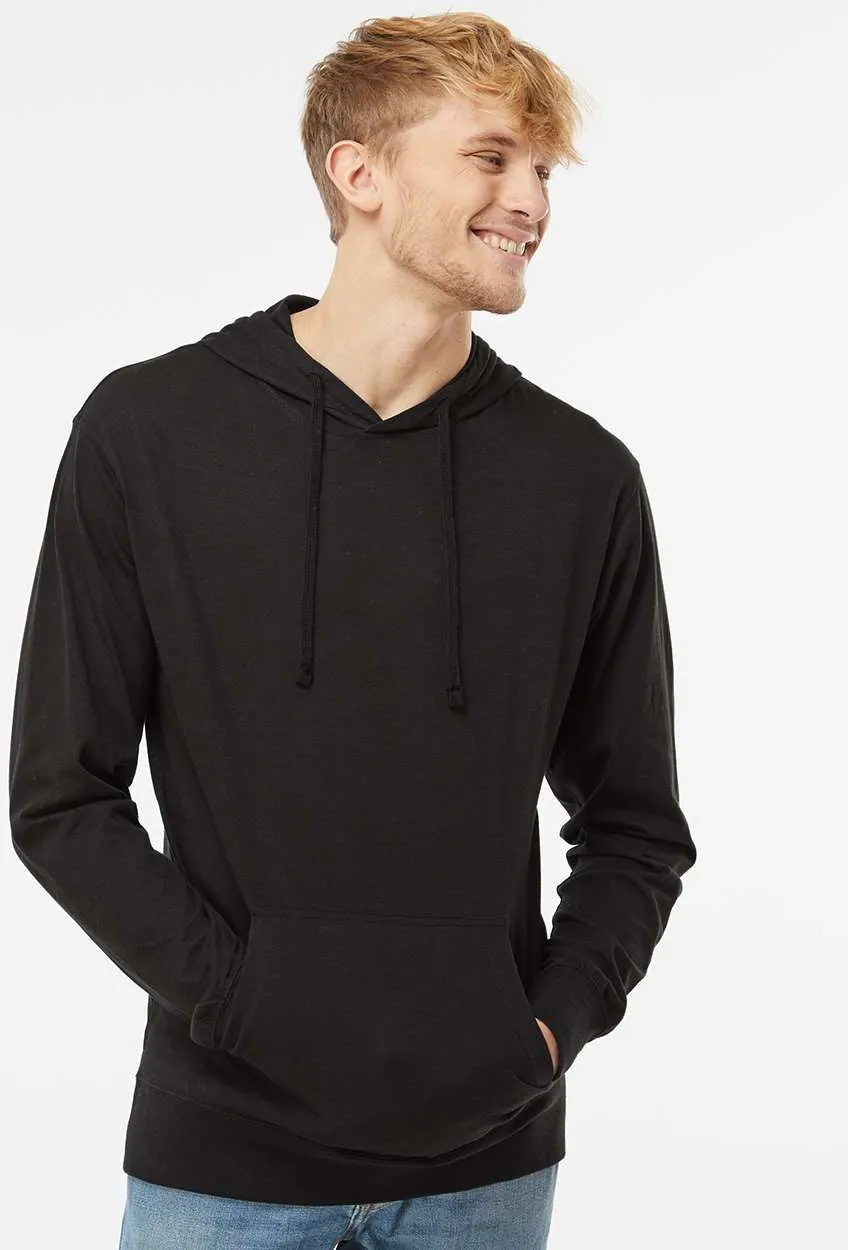 Independent Trading Co. Lightweight Hooded Pullover T-Shirt 