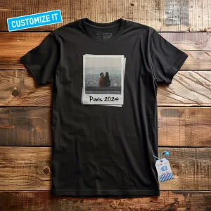 Insta Vintage Photo - Custom T-Shirt