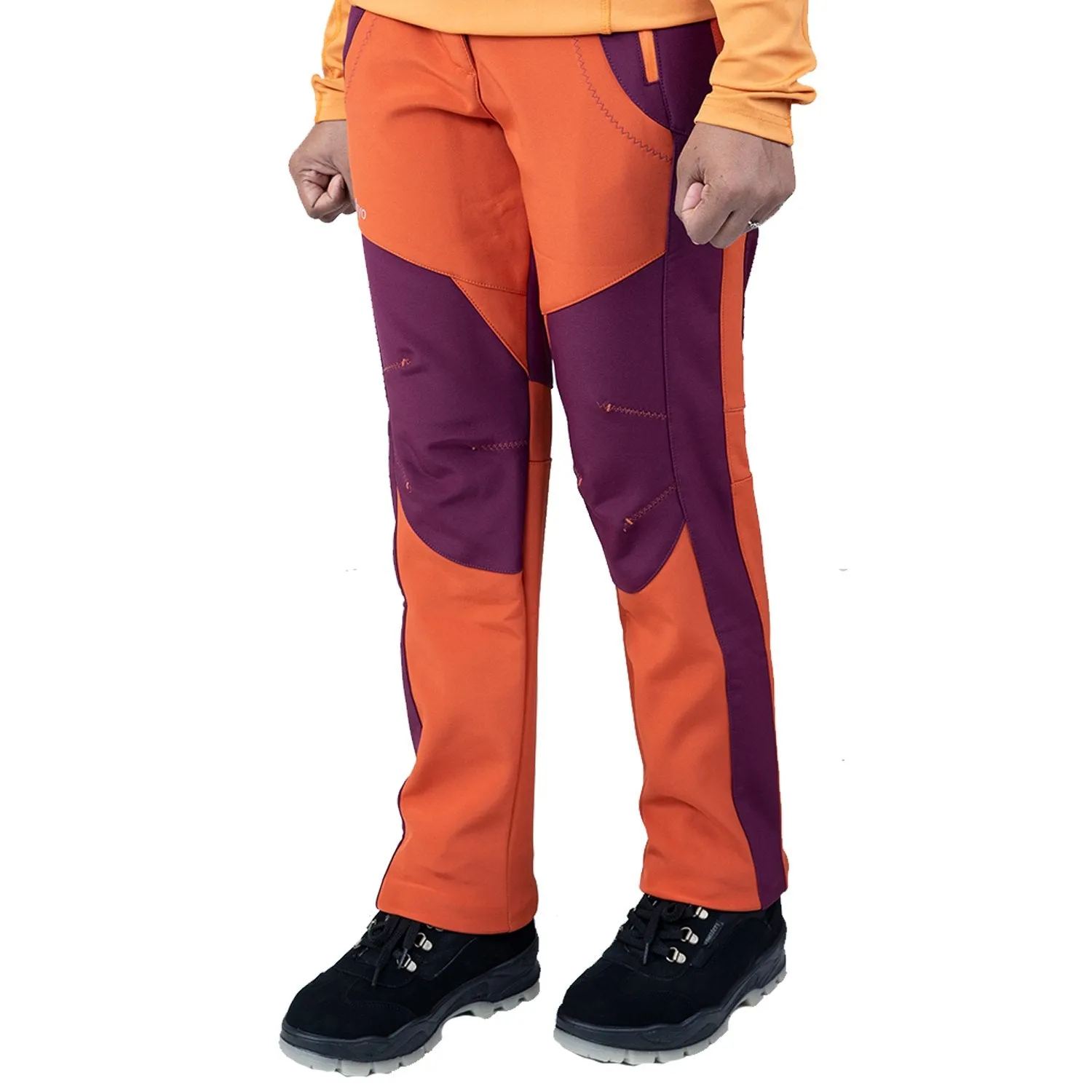 K2 Cold Weather Trekking & Outdoor Pants in Orange - Women