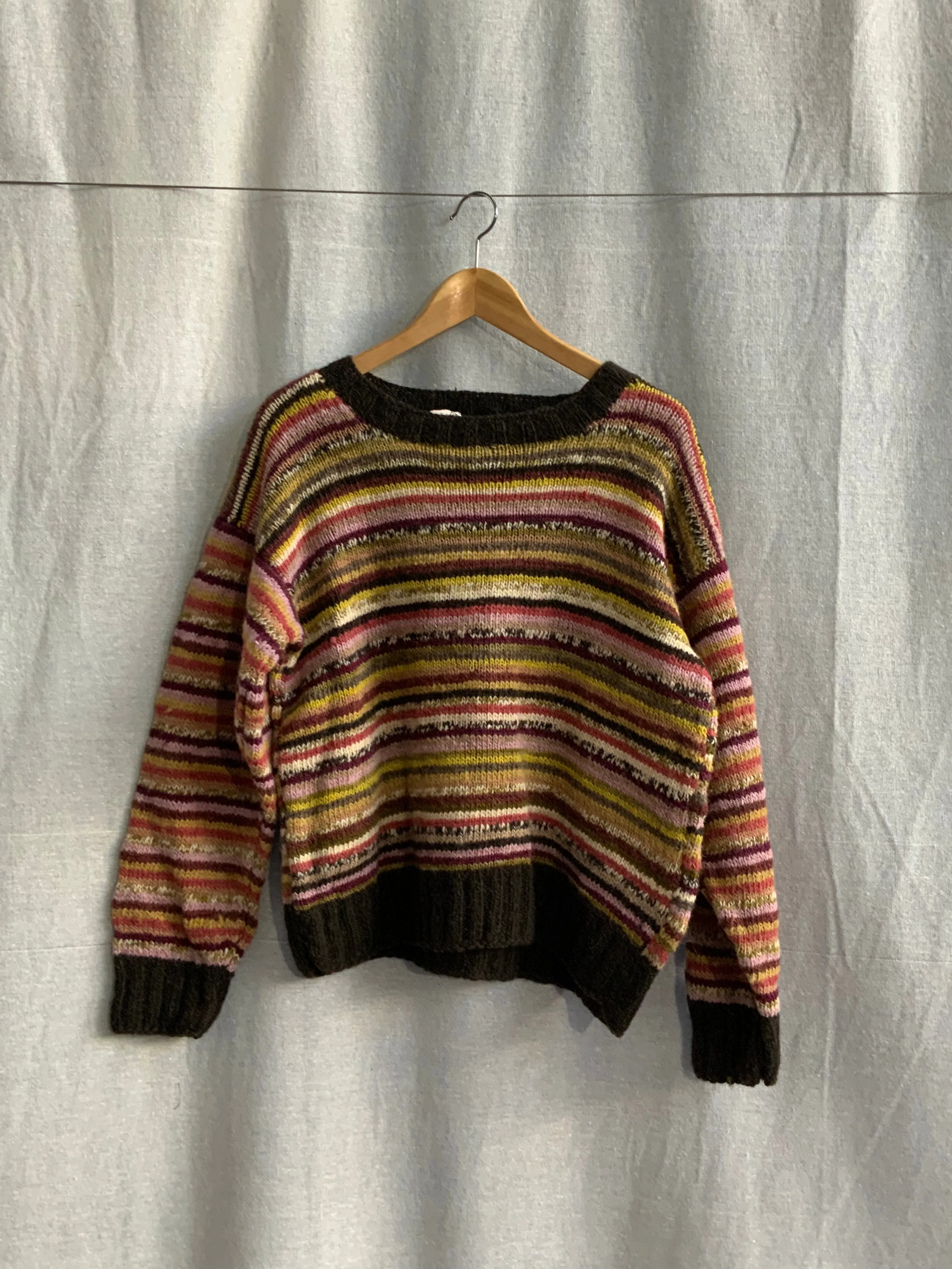 Kullvi Whims Multi Stripe Jumper S/M