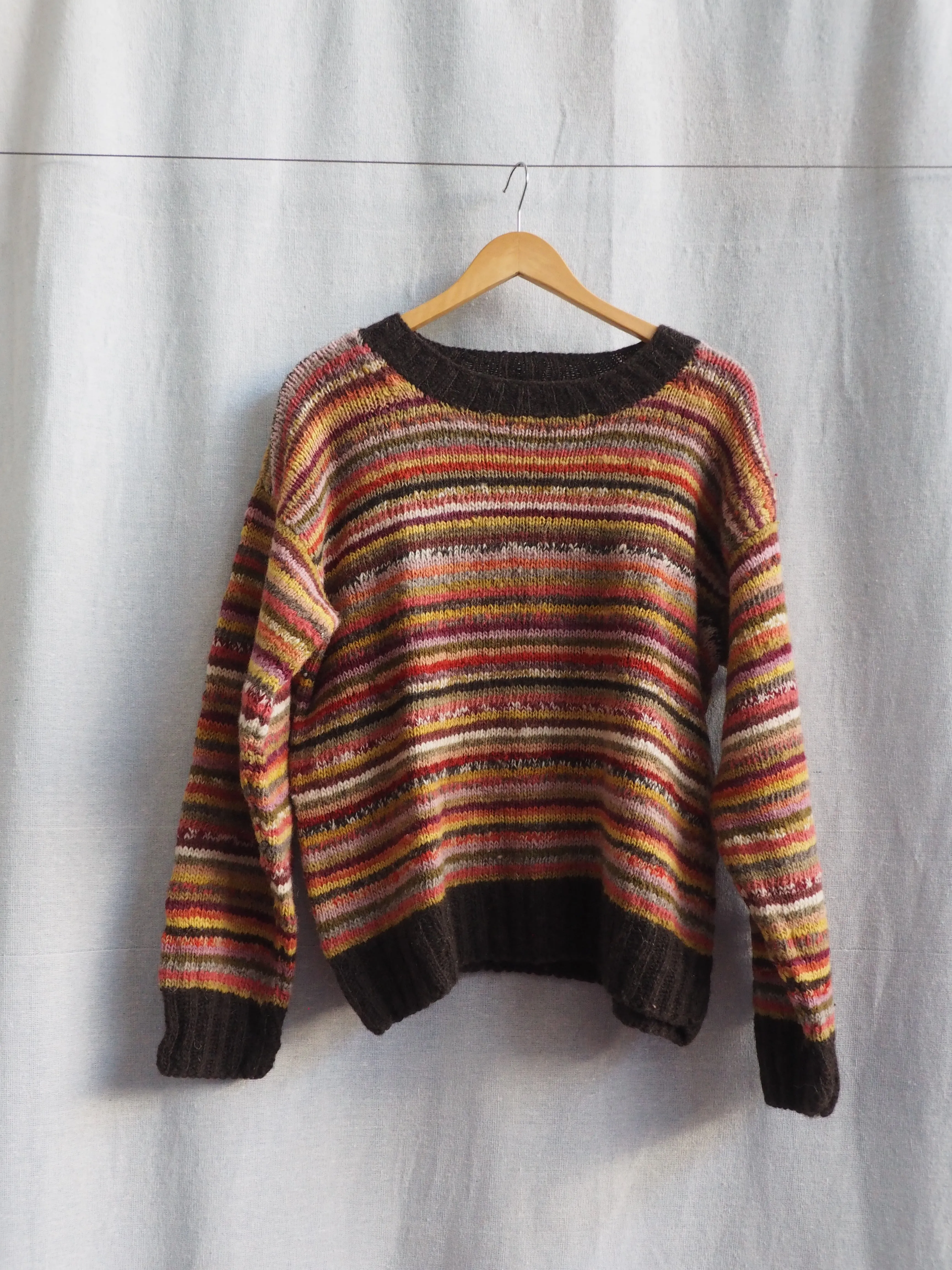 Kullvi Whims Multi Stripe Jumper S/M