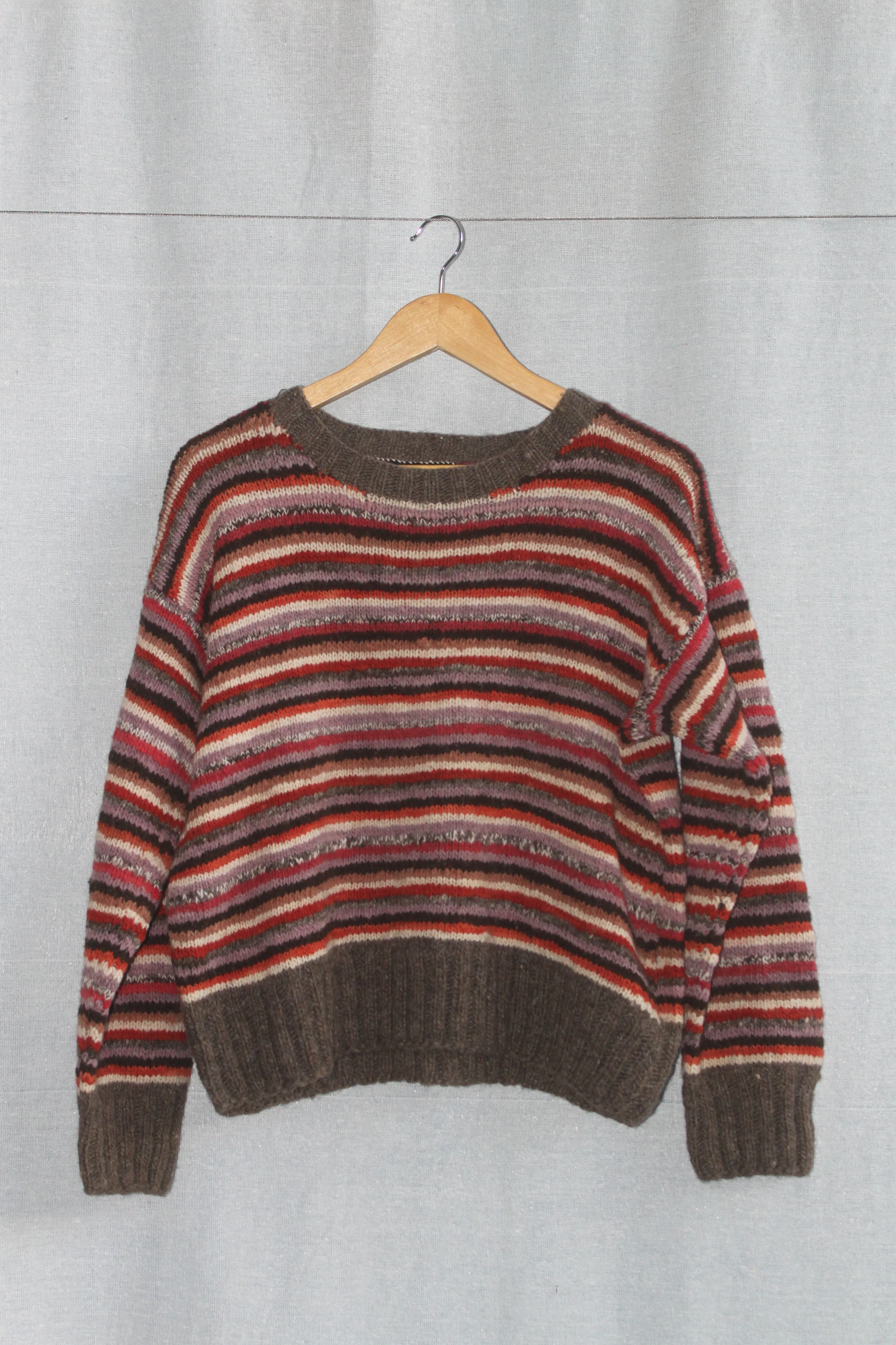 Kullvi Whims Multi Stripe Jumper S/M