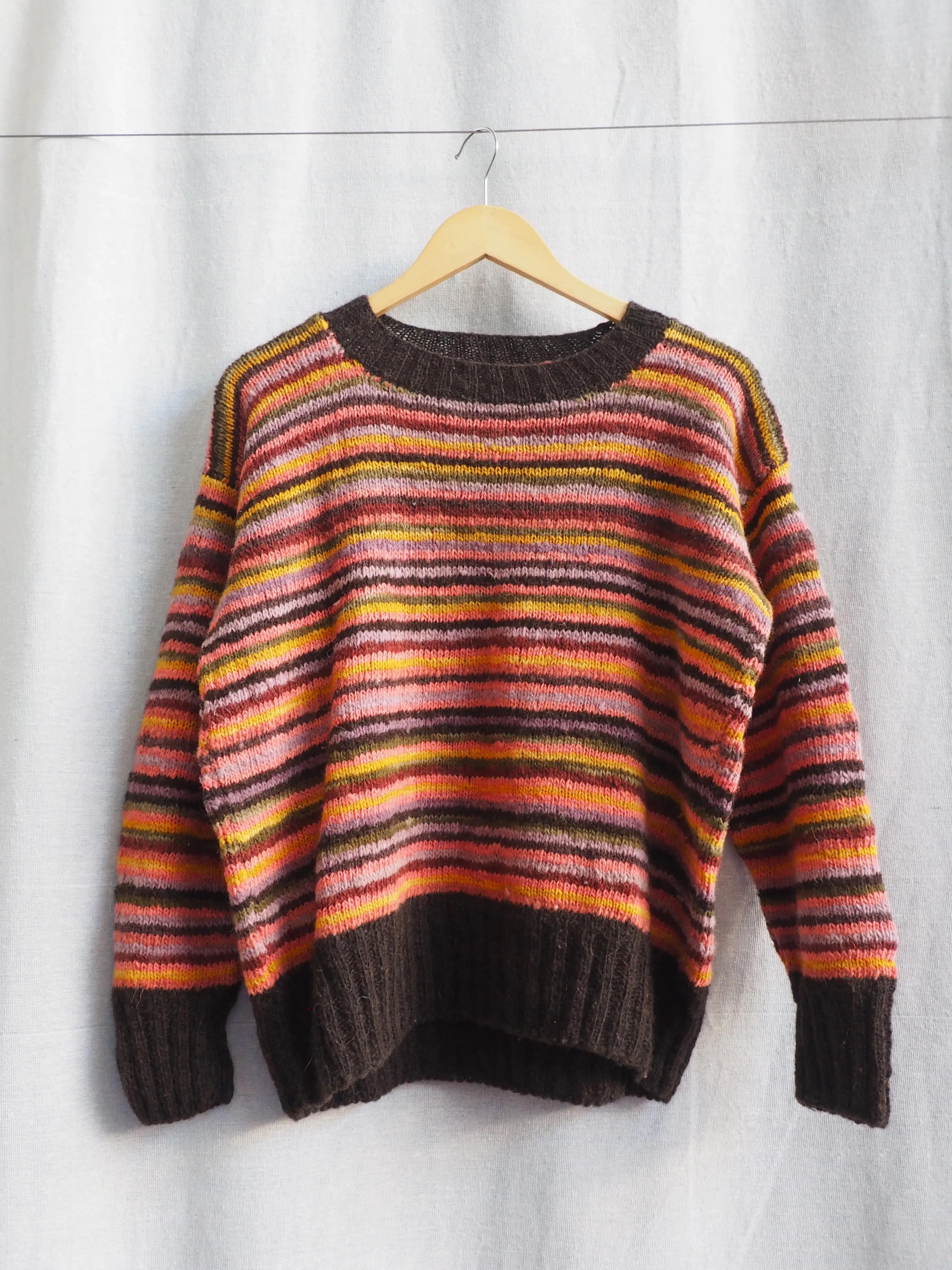 Kullvi Whims Multi Stripe Jumper S/M