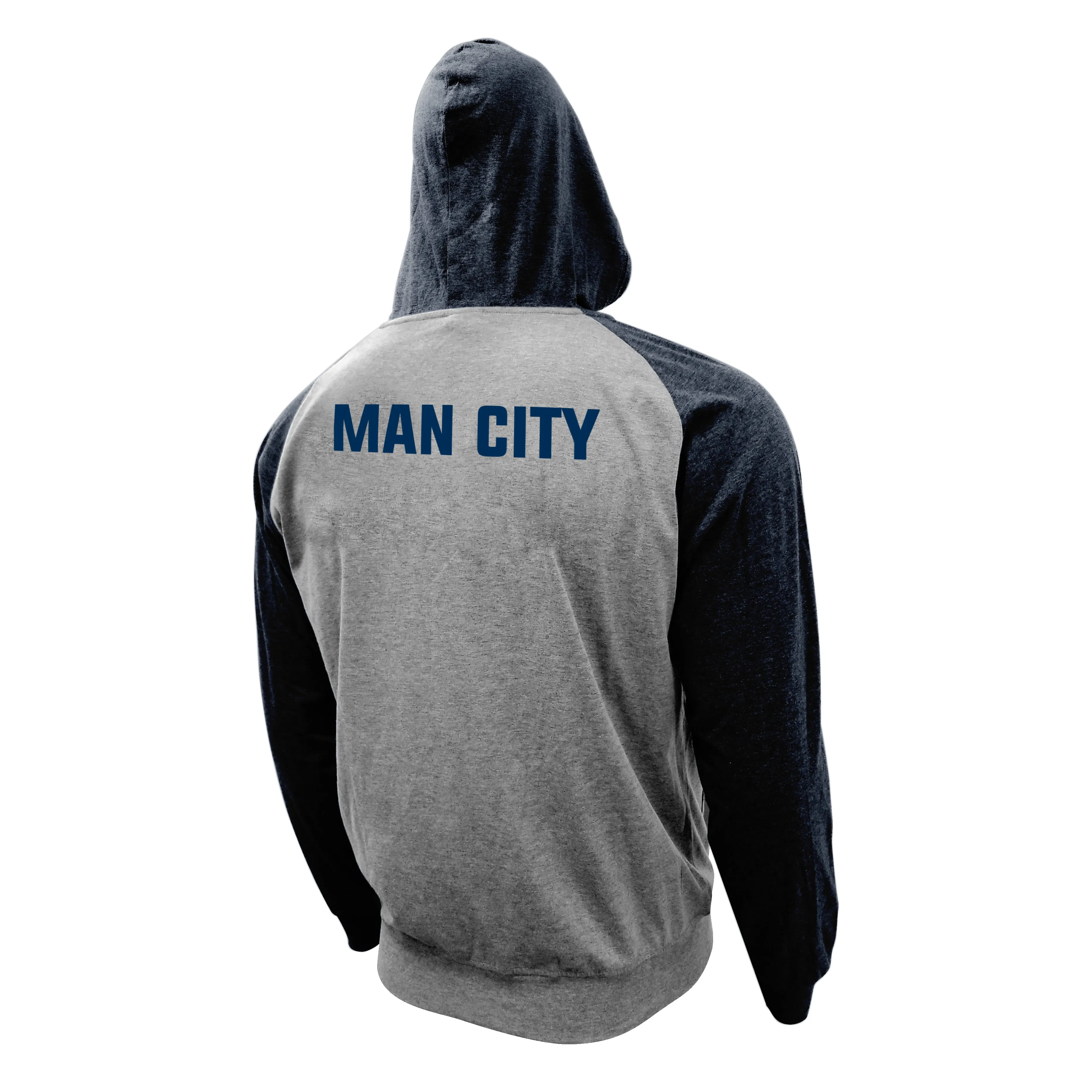 Manchester City FC Adult Lightweight Full-Zip Hoodie