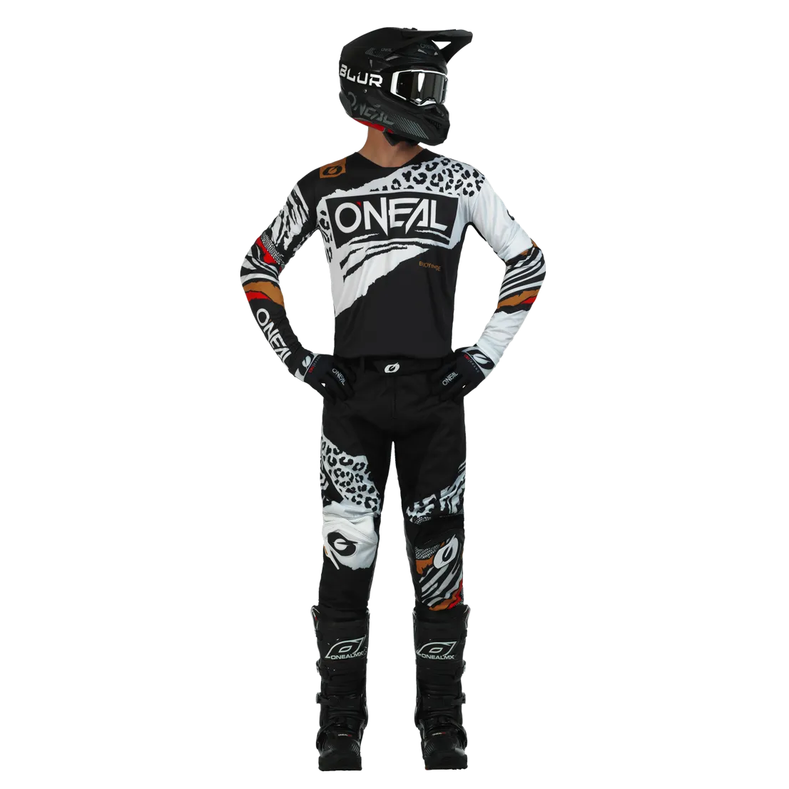 Mayhem Wild Pants Black/White