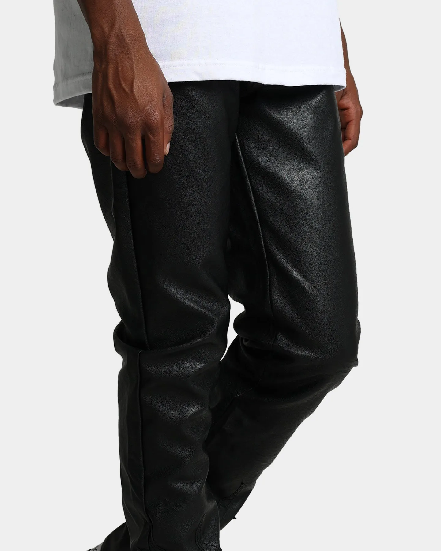 MNML S252 Flame Denim Pants Black/Black