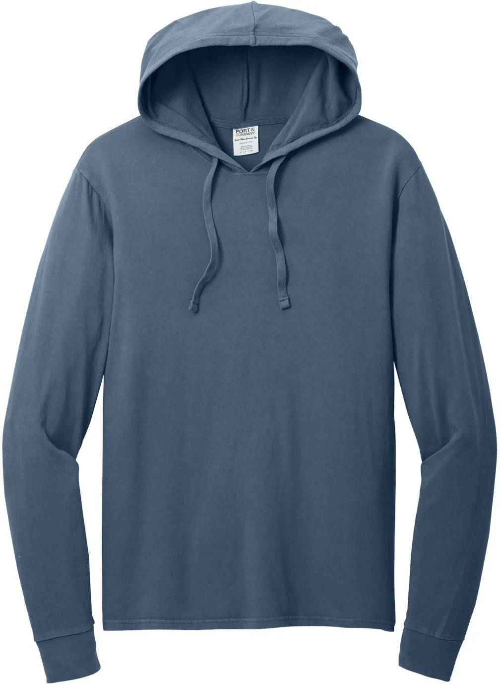 Port & Company Beach Wash Garment-Dyed Pullover Hooded Tee