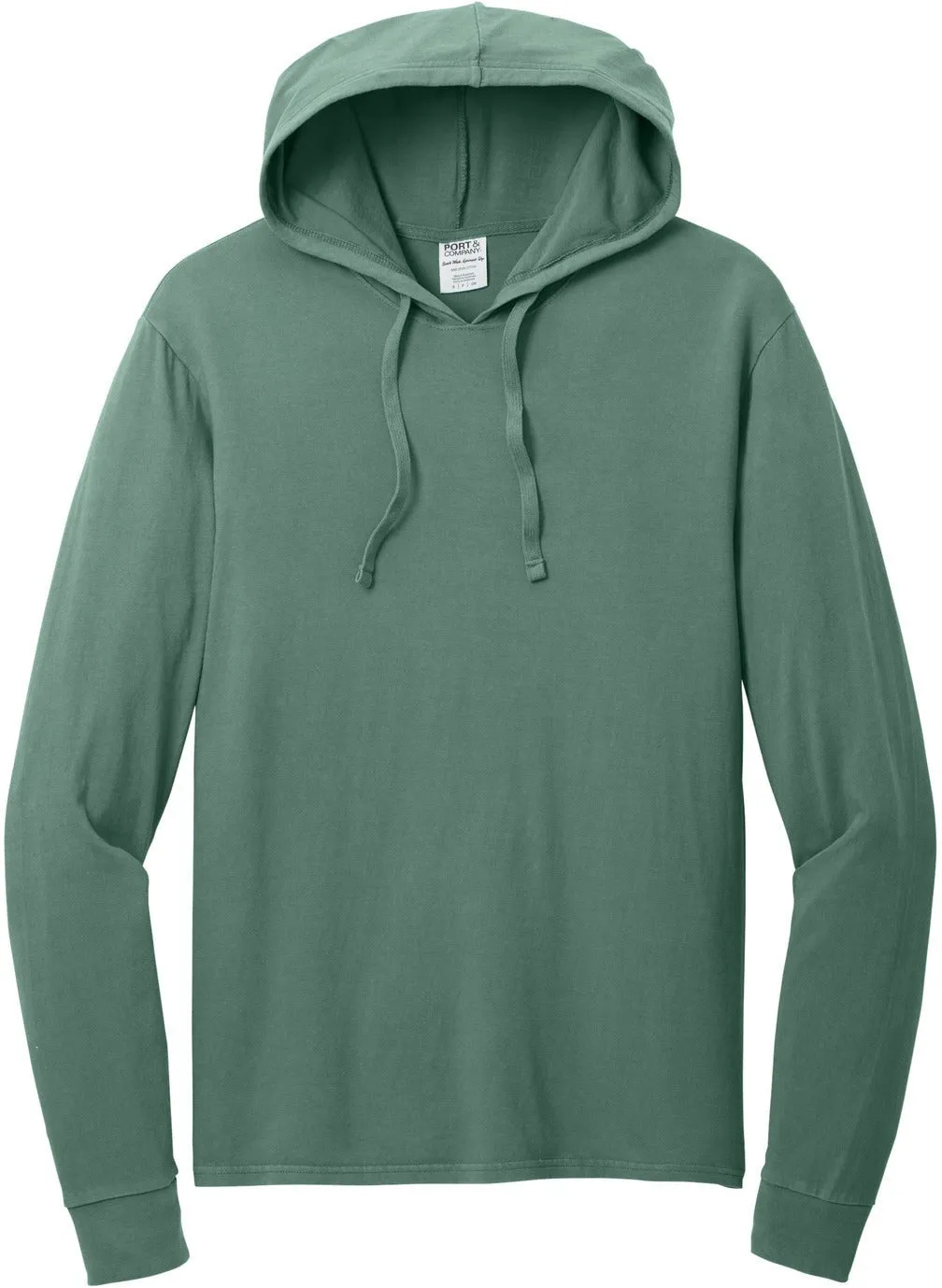 Port & Company Beach Wash Garment-Dyed Pullover Hooded Tee