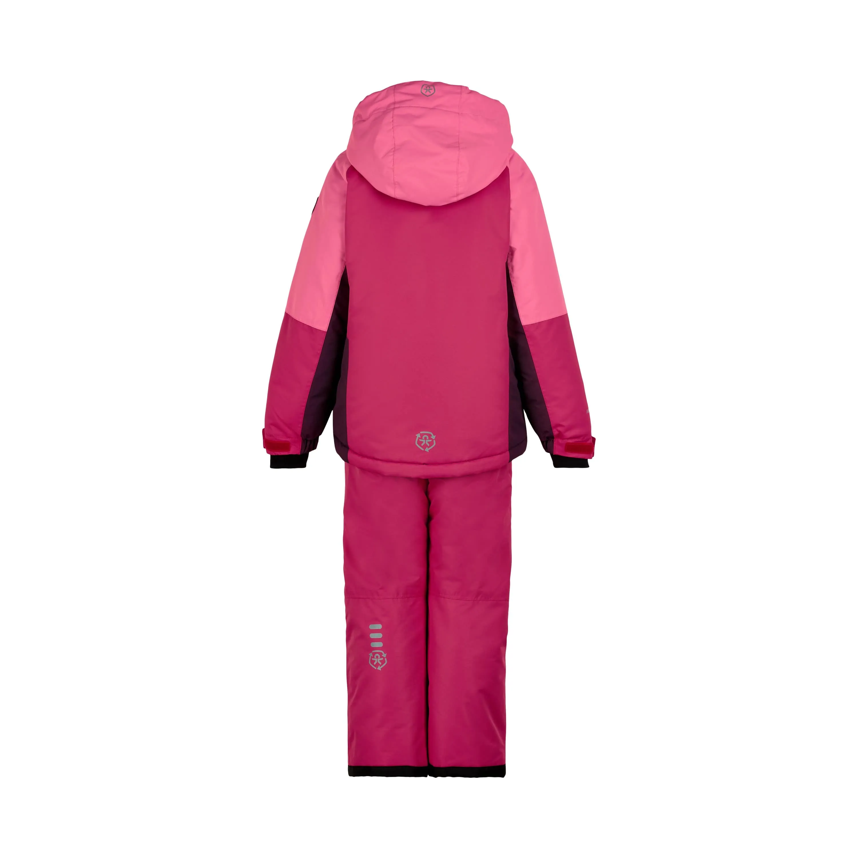 Ski Suit Set: Pink Peacock