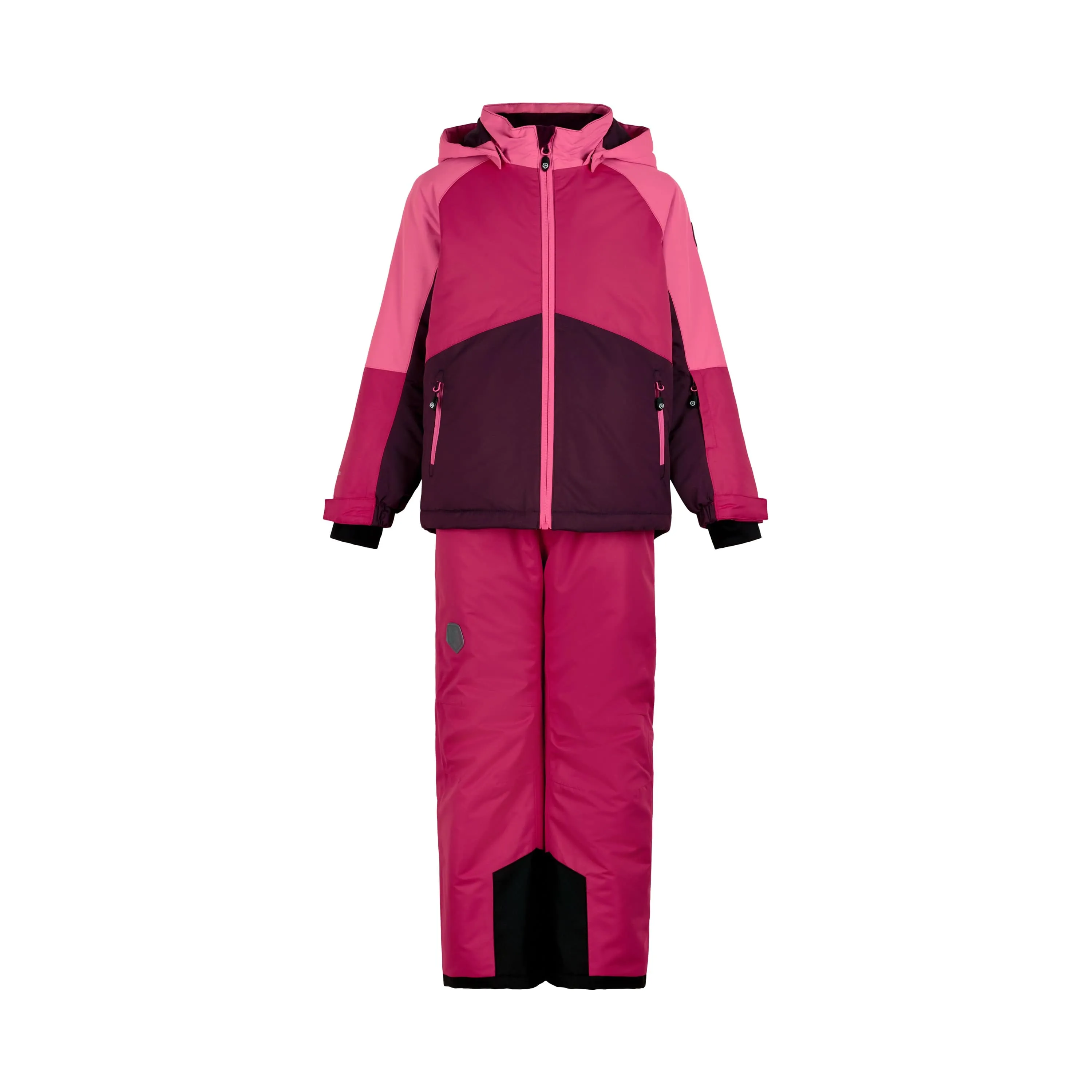 Ski Suit Set: Pink Peacock