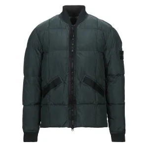 Stone Island Crinkle Reps Down Bomber Jacket