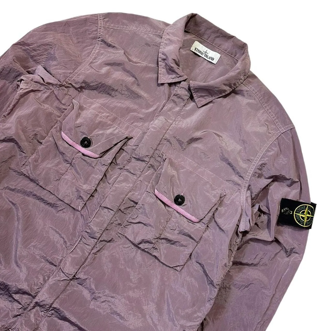 Stone Island Nylon Metal Double Pocket Overshirt