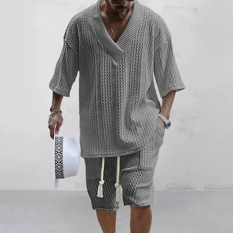 Streetwear Shorts Set for Men