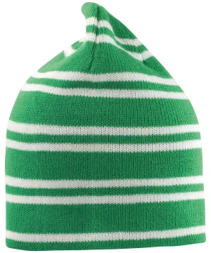 Team reversible beanie | Kelly Green/White/Kelly Green