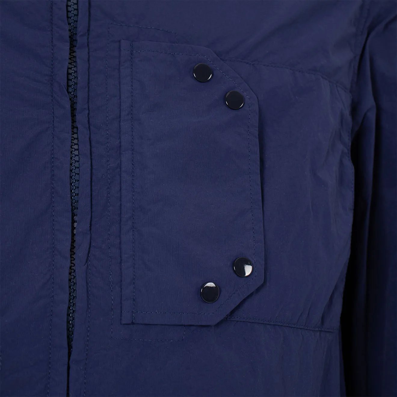 Ten C Lightweight Jacket Blue Night