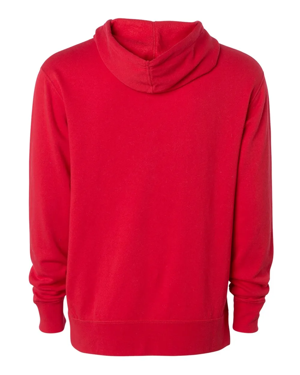 Unisex Lightweight Fitted Hooded Pullover Sweatshirt