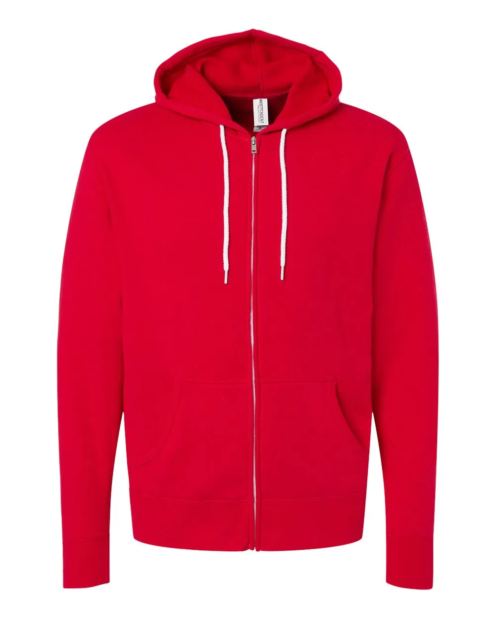 Unisex Lightweight Fitted Zip Hooded Sweatshirt