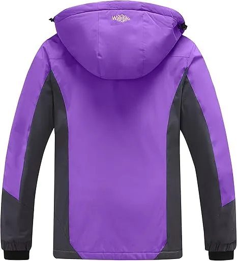 Wantdo Women's Mountain Waterproof Ski Jacket | Windproof Rain Winter Coat