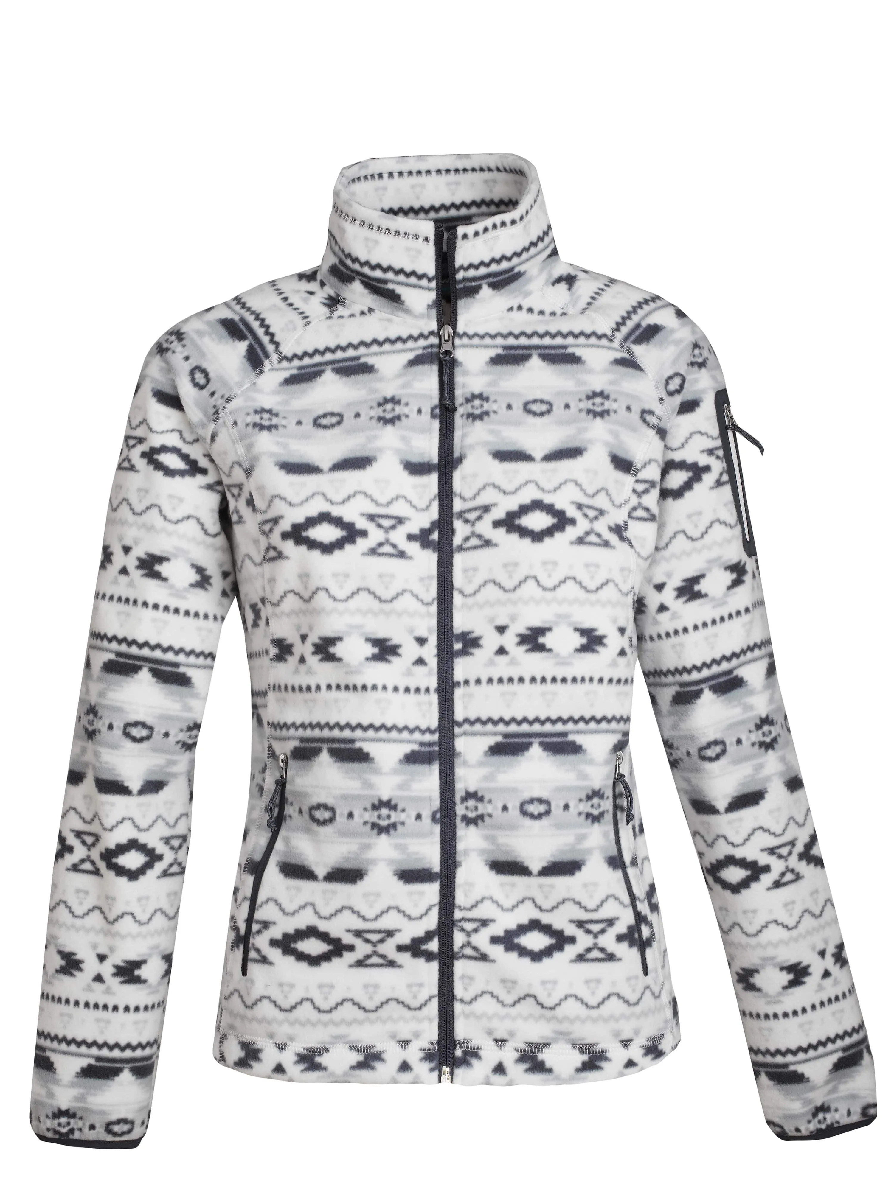 Women's Printed Journey Fleece Jacket