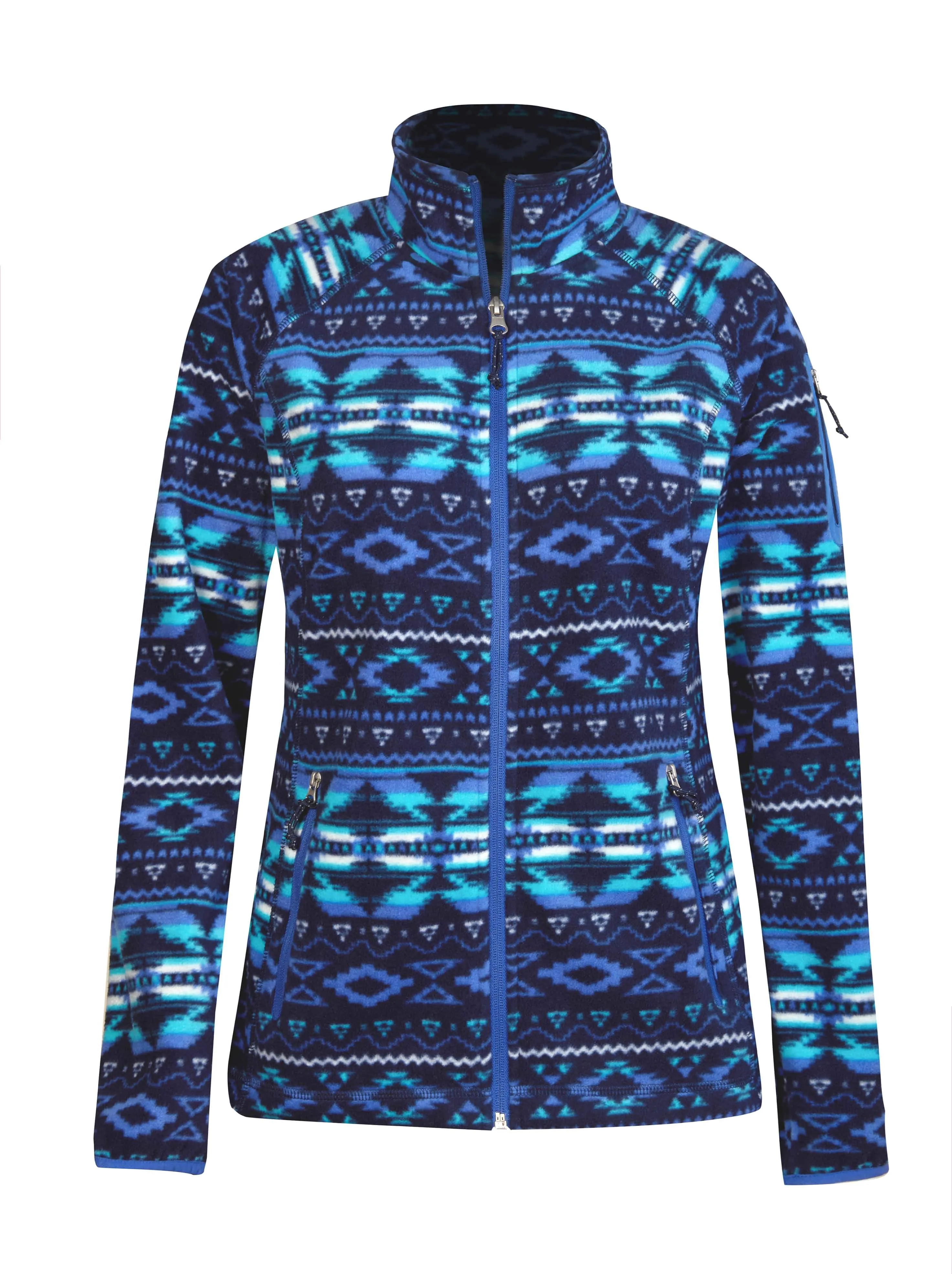 Women's Printed Journey Fleece Jacket