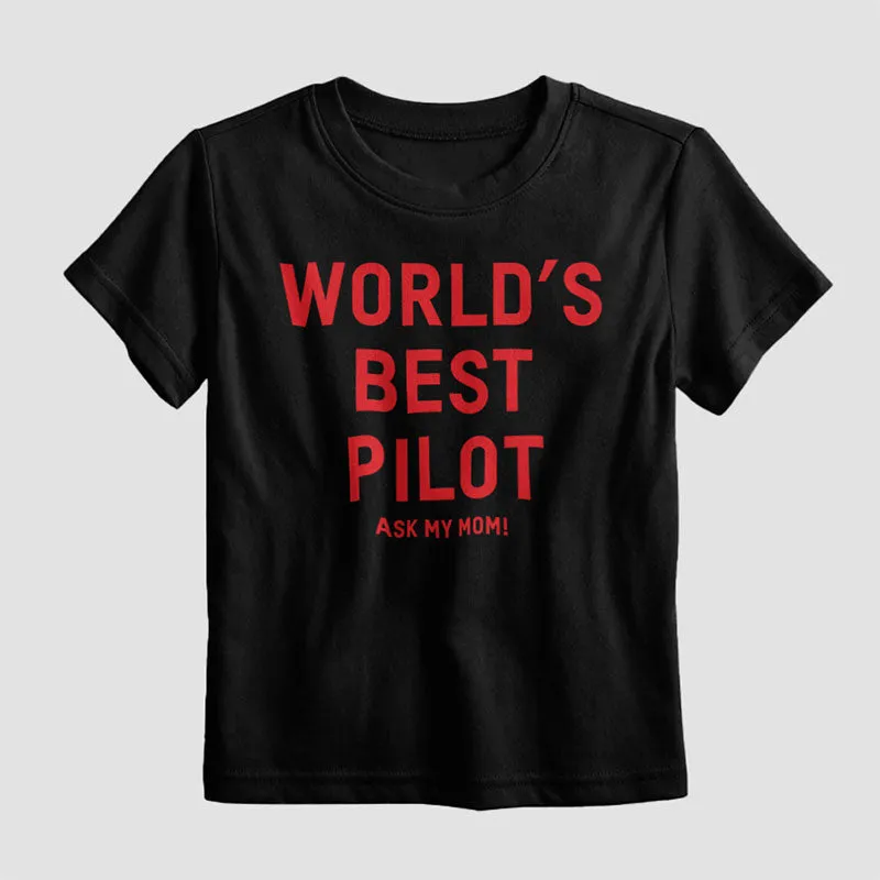 World's Best Pilot - Kids T-Shirt