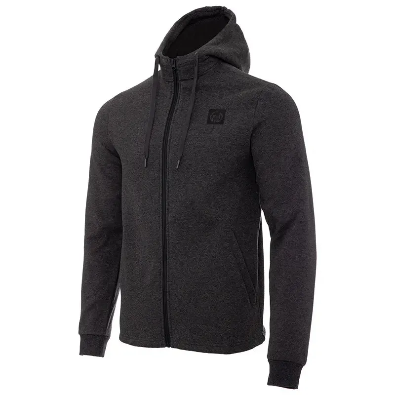 Zipped Hoodie Wave Grey